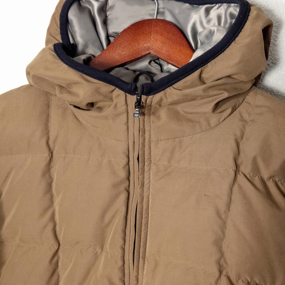 Eddie Bauer Goose Down Puffer Jacket Brown Men’s XL Vintage Gorpcore - Picture 3 of 15